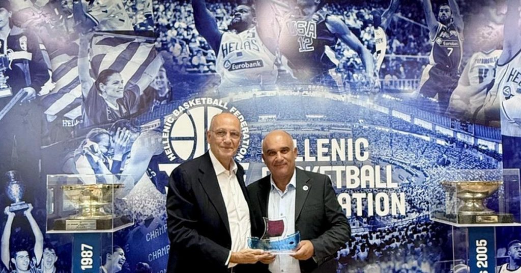 Η νέα διοίκηση της Κυπριακής Ομοσπονδίας Καλαθοσφαίρισης επισκέπτεται την ΕΟΚ