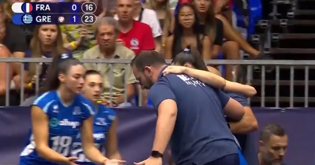Eurovolley: Η Μπακοδήμου υπέστη διάστρεμμα - ανησυχία για την πορεία της ομάδας