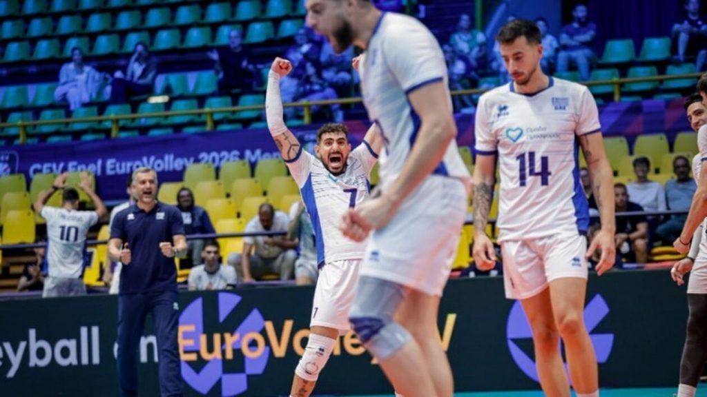 Εθνική Ομάδα: Προκρίθηκε στους «16» του Eurovolley με θρίαμβο επί της Σουηδίας!