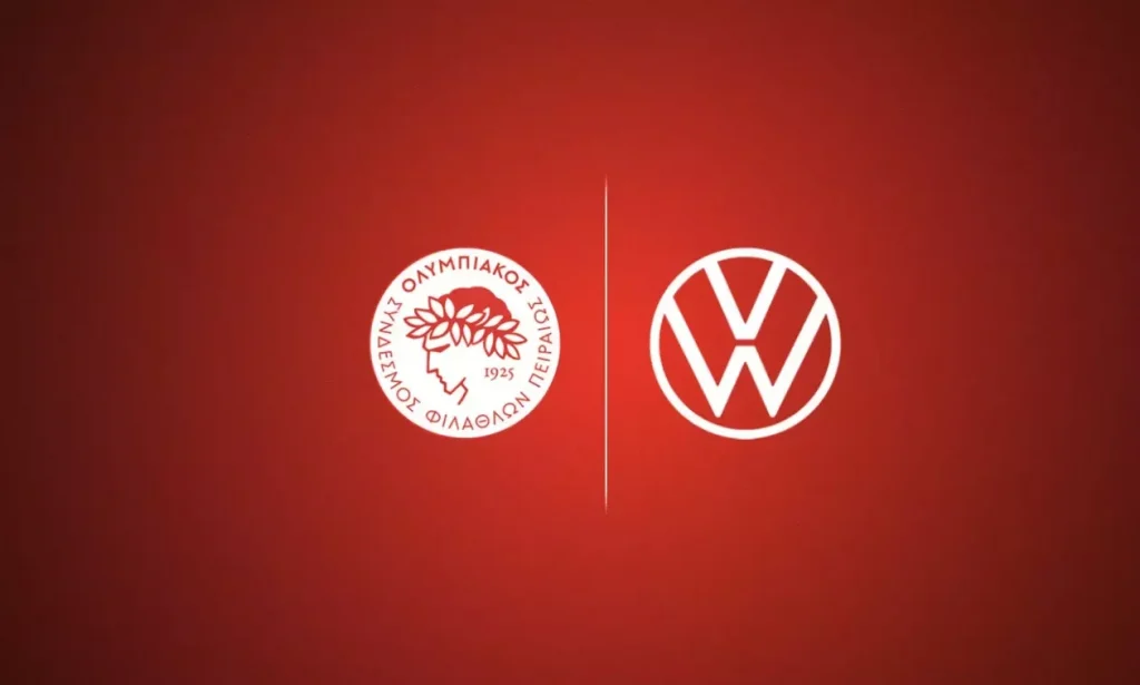 Ολυμπιακός: Συνεργασία με τη Volkswagen στον τομέα της αυτοκίνησης