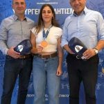 Τιμητική διάκριση της Λεγάκη από το Υπουργείο Αθλητισμού για το χάλκινο στους Μεσογειακούς